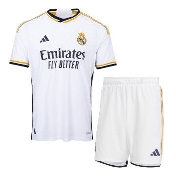 2023-2024 Real Madrid Home Football Set (Shirt + Short) Men's #Player Version