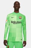 2021-2022 Barcelona Away Goalkeeper Long Sleeve Men's Football Shirt