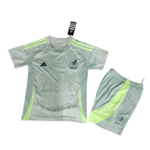 2024 Mexico Away Copa America Football Set (Shirt + Short) Children's