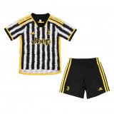 2023-2024 Juventus Home Football Set (Shirt + Short) Children's