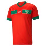 2022 Morocco Home Football Shirt Men's