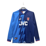 1995/96 Arsenal Retro Away Football Shirt Men's #Long Sleeve