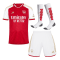 2023-2024 Arsenal Home Football Whole Set (Shirt + Short + Socks) Children's