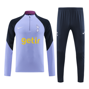 2023-2024 Tottenham Hotspur Purple Football Training Set (Sweatshirt + Pants) Men's
