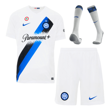 2023-2024 Inter Milan Away Football Whole Set(Shirt + Shorts + Socks) Men's