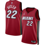 Male Miami Heat Statement Edition Jersey 2022-2023 Brand Red Jimmy Butler #22