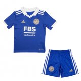 2022-2023 Leicester City Home Football Set (Shirt + Short) Children's
