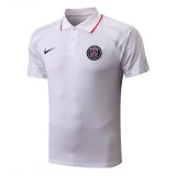 2022-2023 PSG White Football Polo Shirt Men's