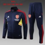 2022-2023 Arsenal Royal Football Training Set (Jacket + Pants) Children's