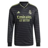 2022-2023 Real Madrid Third Football Shirt Men's #Long Sleeve