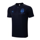 2021-2022 Italy Royal Football Polo Shirt Men's