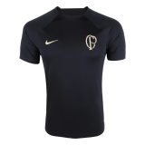 2023-2024 Corinthians Black Football Shirt Men's #Pre-Match