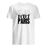2021-2022 PSG White WE ARE PARIS T-Shirt Men's