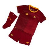 2022-2023 AS Roma Home Football Set (Shirt + Short + Socks) Children's