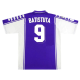 1999/00 Fiorentina Home Football Shirt Men's #Retro BATISTUTA #9