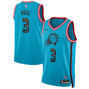 Male Phoenix Suns City Edition Jersey 2022-2023 Turquoise Chris Paul #3