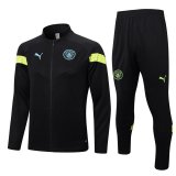2022-2023 Manchester City Black Football Training Set (Jacket + Pants) Men's