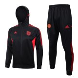 2023-2024 Bayern Munich Black Football Training Set (Jacket + Pants) Men's #Hoodie