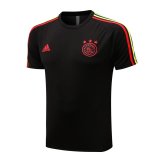 2021-2022 Ajax Black II Short Football Training Shirt Men's