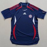 2022 Bayern Munich Retro Style Teamgeist Blue Football Shirt Men's #Player Version