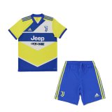 2021-2022 Juventus Third Children's Football Shirt (Shirt + Short)