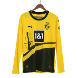 2023-2024 Borussia Dortmund Home Football Shirt Men's #Long Sleeve