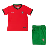 2024 Portugal Home EURO Football Set (Shirt + Short) Children's