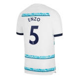 2022-2023 Chelsea Away Football Shirt Men's #ENZO #5 Player Version
