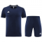 2023-2024 Customize Navy AD02 Football Training Set (Shirt + Short) Men's