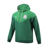 2023-2024 Palmeiras Green All Weather Windrunner Football Jacket Men's