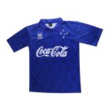 1993-1994 Cruzeiro Home Football Shirt Men's #Retro