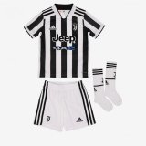 2021-2022 Juventus Home Children's Football Shirt (Shirt+Short+Socks)