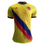 2022 Colombia Special Edition Yellow Football Shirt Men's #Match