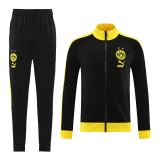 2023-2024 Borussia Dortmund Black Football Training Set (Jacket + Pants) Men's