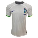 2022 Brazil White Football Shirt Men's #Special Edition