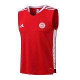 2021-2022 Bayern Munich Red Football Singlet Shirt Men's