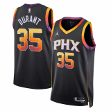 Male Phoenix Suns Statement Edition Jersey 2022-2023 Brand Black Kevin Durant #35