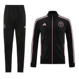 2023-2024 Inter Miami CF Black Football Training Set (Jacket + Pants) Children's