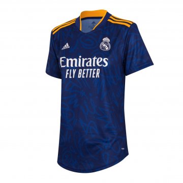 2021-2022 Real Madrid Away WoMen's Football Shirt