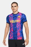 2021-2022 Barcelona Third Men's Football Shirt #Player Version