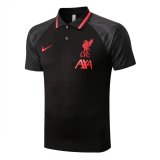 2022-2023 Liverpool Black Football Polo Shirt Men's
