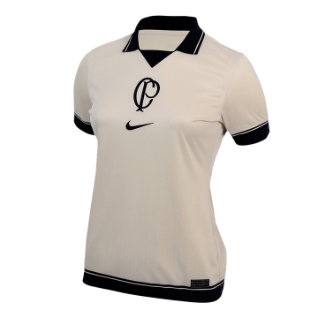 2023-2024 Corinthians Fourth Away Football Shirt Women's