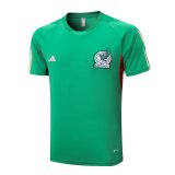 2023 Mexico Green Soccer Training Shirt Men's #Pre-Match