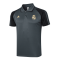 2023-2024 Real Madrid Grey Football Polo Shirt Men's