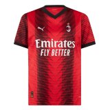 2023-2024 AC Milan Home Football Shirt Men's