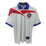 1998 Chile Away Football Shirt Men's #Retro