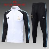 2023 Argentina White Football Training Set (Jacket + Pants) Children's