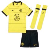 2021-2022 Chelsea Away Children's Football Shirt (Shirt+Short+Socks)