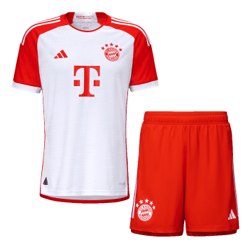 2023-2024 Bayern Munich Home Football Set (Shirt + Short) Men's #Player Version