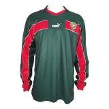 1998 Morocco Home Football Shirt Men's #Retro Long Sleeve